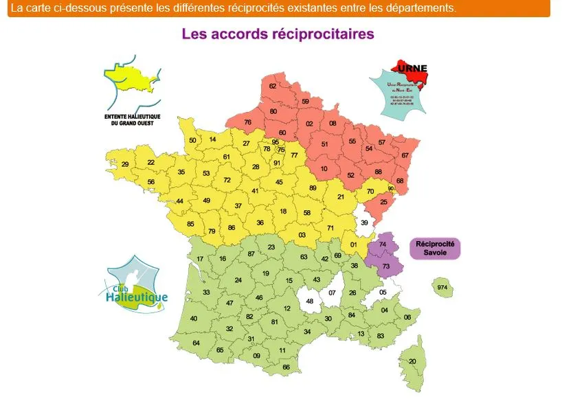 Dépositaires carte de pêche 2026
